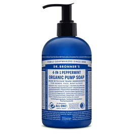 Savon pour les Mains Dr Bronner's 4 in 1 Peppermint 355 ml