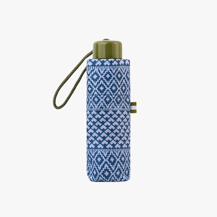 C-Collection Parapluie pliable mini manuel étampe ethnique UV 50+ avec protection solaire Windproof Ø 90 cm