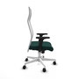 Piqueras y Crespo Chaise de Bureau Albacete Vert Bouteille et Blanc