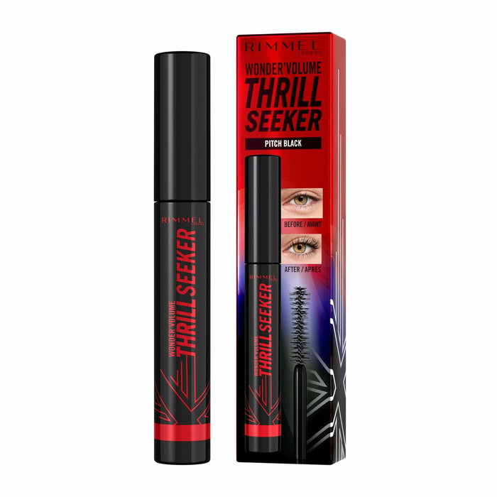 Rimmel London Wonder' Volume Thrill Seeker Mascara 004-Pitch Black Rimmel London Wonder' Volume Thrill Seeker Mascara 004-Pitch Black