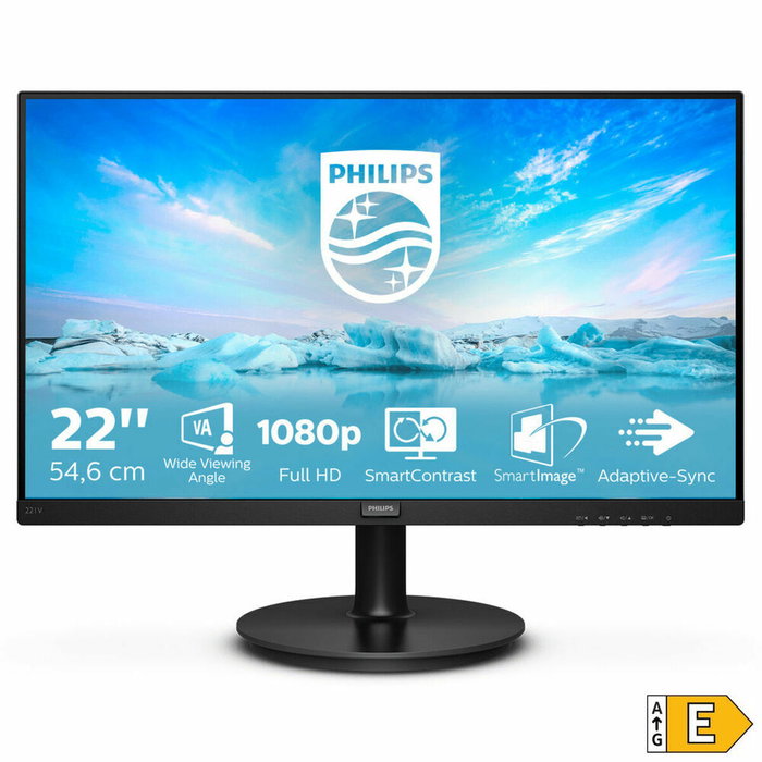 Philips 221V8A/00 Moniteur Full HD 21,5 pouces VA Noir