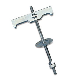 Lapafil Espiga basculante (recta) m-5 en acier zinc blanc