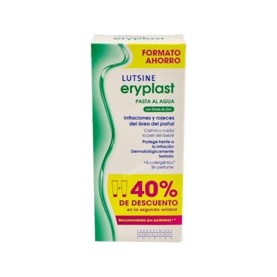 Lutsine Eryplast Pasta Al Agua 2 pièces 75 g - Pâte à l'eau