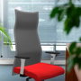 Piqueras y Crespo Chaise de Bureau Albacete Bordeaux et Noir