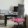 Piqueras y Crespo Chaise de Bureau Albacete Bordeaux et Noir