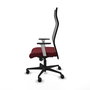 Piqueras y Crespo Chaise de Bureau Albacete Bordeaux et Noir