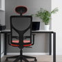 Piqueras y Crespo Chaise de Bureau Motilla Gris foncé et Bleu