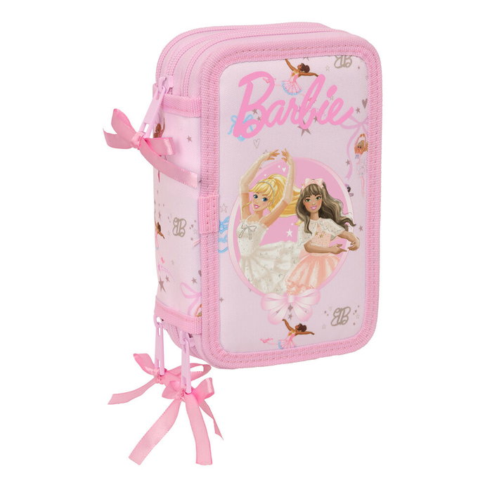 SAFTA Plumier Barbie Ballet triple 37 pièces SAFTA Plumier Barbie Ballet triple 37 pièces