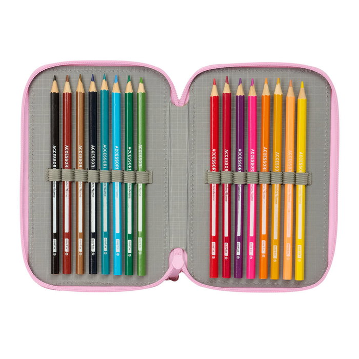 Safta Trousse Triple 37 Pcs 12,5x19,5x5,5Cm Safta Trousse Triple 37 Pcs 12,5x19,5x5,5Cm