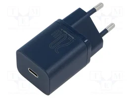 BASEUS Chargeur USB Bleu 20W USB C Power Delivery