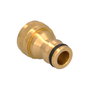 SATURNIA Adaptateur de tuyau en laiton 1/2'' femelle