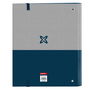 Reliure à anneaux Munich Street Bleu Gris 27 x 32 x 3.5 cm