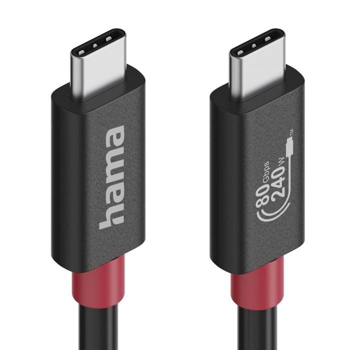 Câble USB-C Hama 00200799 Noir