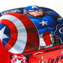 Karactermania Sac à Dos à Roulettes Enfant 3D Captain America Patriot 26 x 13 x 34 cm - Mochila con Ruedas