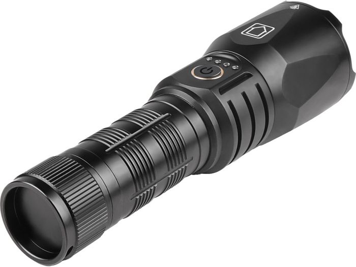 Sandberg Survivor Torch Powerbank 5000 - Lampe torche et batterie portable robuste, chargeur USB, résistante aux chocs