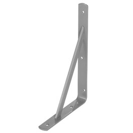 WOLFPACK LINEA PROFESIONAL Équerre avec renfort gris 300 x 200 mm