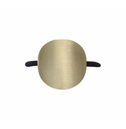 Bifull Chouchou Venice Ponytail Band 02 avec accessoire rond doré