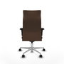 Piqueras Y Crespo Fauteuil Albacete, mécanisme Synchro, Marron foncé