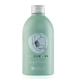 LA SAPONARIA Eco Body Wash Gel Douche en Poudre avec Distributeur en Aluminium 225 ml