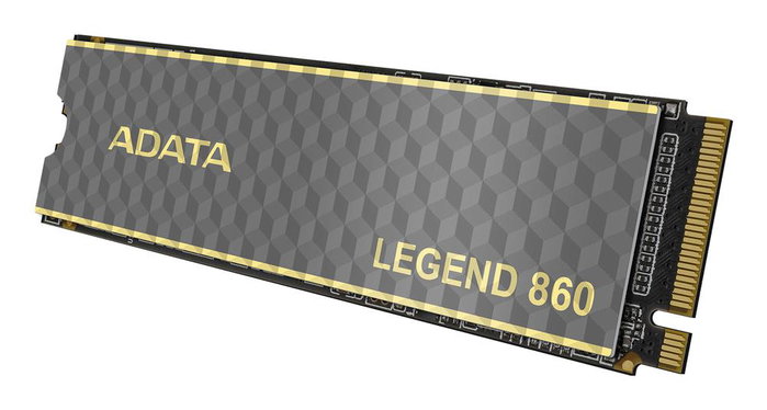 ADATA SLEG-860-1000GCS SSD Interne 1 TB M.2 2280 PCIe Gen4 x4, Lecture 6000 Mo/s, Écriture 4000 Mo/s