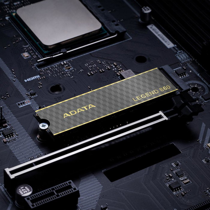 ADATA SLEG-860-1000GCS SSD Interne 1 TB M.2 2280 PCIe Gen4 x4, Lecture 6000 Mo/s, Écriture 4000 Mo/s
