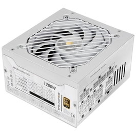 Mars Gaming MPB1200PSIW Alimentation ATX 3.1 1200W 80 Plus Gold Blanc Modulaire Silencieuse