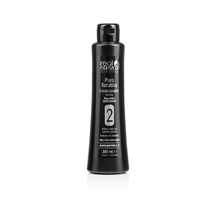 Real Natura Puro Keratina Acondicionador Reparador Hidratante 300ml Real Natura Puro Keratina Acondicionador Reparador Hidratante 300ml