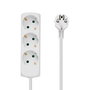 MicroConnect Prise de Courant Schuko 3 Sorties avec Câble d'Alimentation 1,8 m - Connectique Electrique