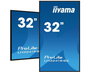 iiyama ProLite LH3241S-B2 - Écran professionnel IPS 32" Full HD 1920x1080, 350 cd/m², mode portrait/paysage, 3x HDMI, VGA, haut-parleurs