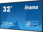 iiyama ProLite LH3241S-B2 - Écran professionnel IPS 32" Full HD 1920x1080, 350 cd/m², mode portrait/paysage, 3x HDMI, VGA, haut-parleurs