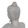 BigBuy Home Figurine Décorative Buda Gris