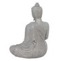 BigBuy Home Figurine Décorative Buda Gris