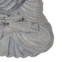 BigBuy Home Figurine Décorative Buda Gris