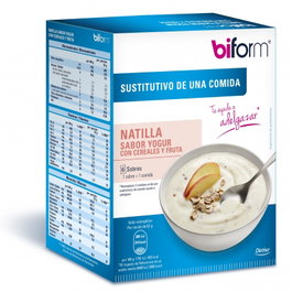BIFORM Crème Yaourt aux Céréales et Fruits, 6 Sachets