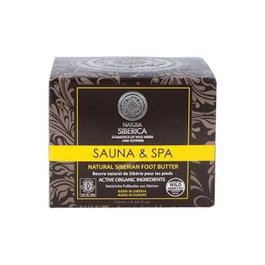 NATURA SIBERICA SAUNA& SPA Manteca Natural Para Pies 120ml