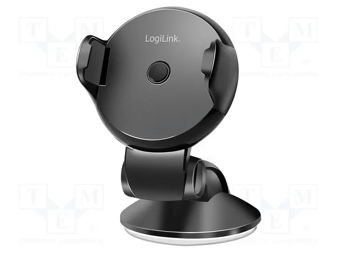 LOGILINK Attache automobile noir pour tableau de bord ou vitre LOGILINK Attache automobile noir pour tableau de bord ou vitre