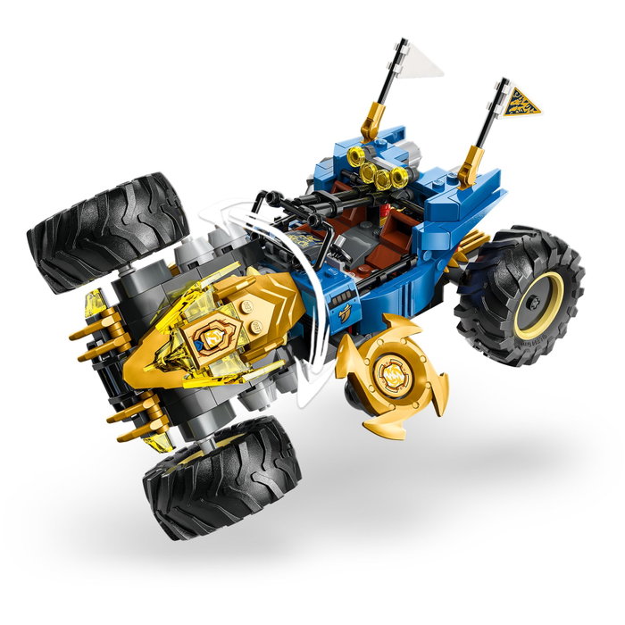 LEGO NINJAGO La Voiture Transformable de Jay 71856 de 387 pièces