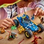 LEGO NINJAGO 71856 La Voiture Transformable de Jay - Jeu de Construction avec 5 Minifigurines - Saison 4 Soulevement des Dragons - Cadeau Enfant 8 ans et Plus