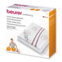 Beurer UB-90 Couverture chauffante électrique individuelle Anti-Allergies - Chauffage corporel et pédestre réglable séparément - 9 niveaux de température - Surface en coton lavable