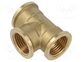 GEBO Connecteur triple joint femelle-femelle-femelle BR