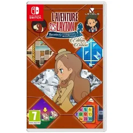 Nintendo Switch - L'Aventure Layton: Katrielle et la Conspiration des Millionnaires - Édition Deluxe