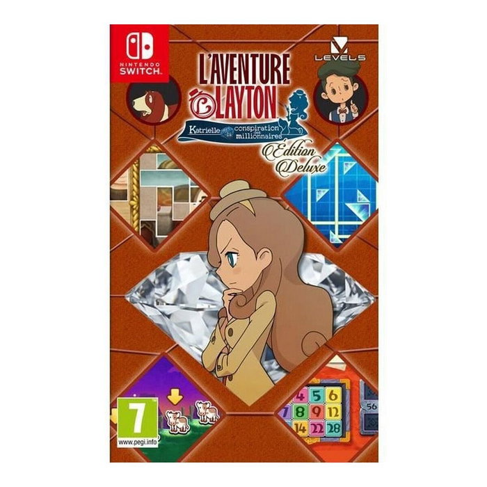 Nintendo L'Aventure Layton: Katrielle et la Conspiration des Millionnaires Deluxe Nintendo L'Aventure Layton: Katrielle et la Conspiration des Millionnaires Deluxe