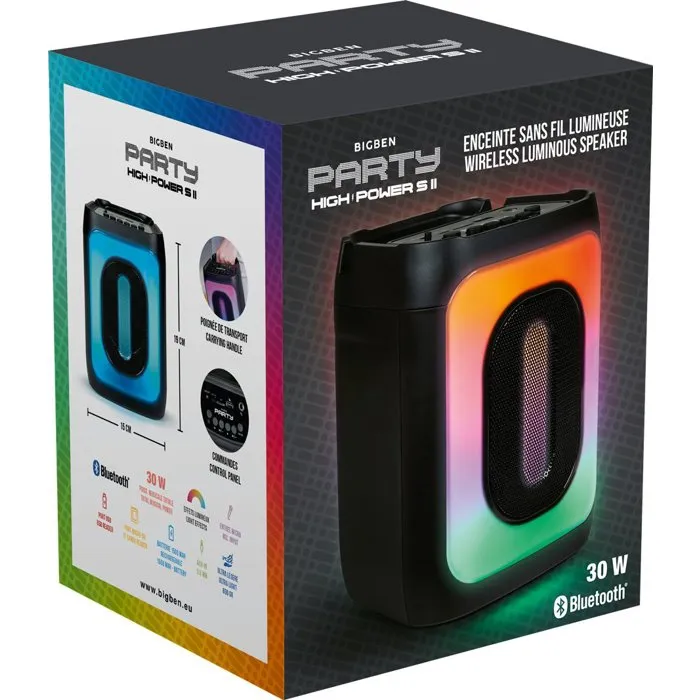 Bigben Party Mini enceinte haute puissance 30W - BIGBEN PARTY M30