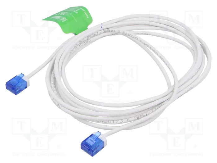 LOGILINK Câble Ethernet Patch Cord Cat 6a U/UTP 3m RJ45 blanc LOGILINK Câble Ethernet Patch Cord Cat 6a U/UTP 3m RJ45 blanc