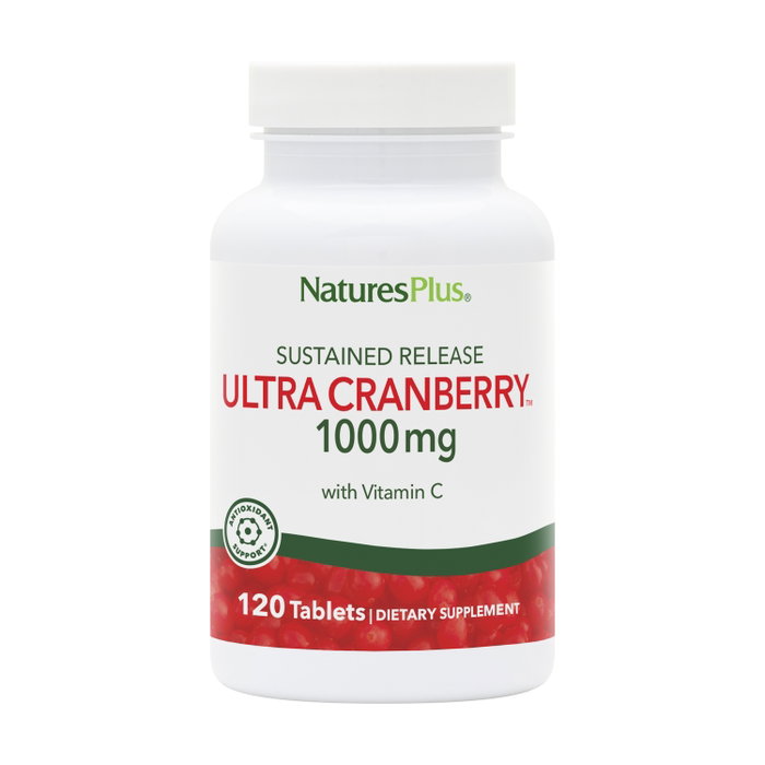 Natures Plus Ultra Cranberry 1000mg 120 comprimés Natures Plus Ultra Cranberry 1000mg 120 comprimés