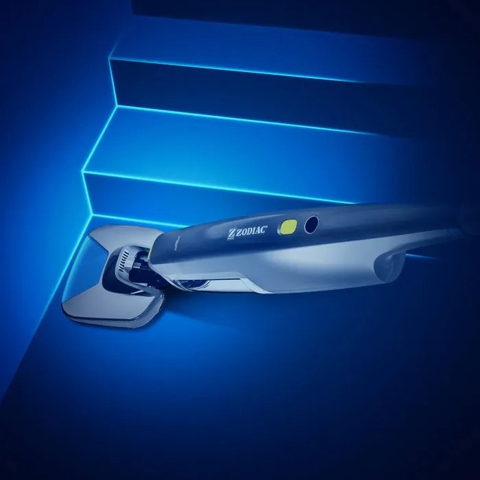 Zodiac Aspirateur Robot de Piscine Sans Fil SERENIT MHV 20 - 45 min Autonomie - Système de Filtration Adaptable - Compact et Léger