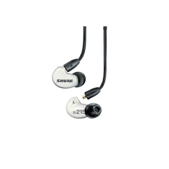 Shure Casque bouton 010-21-134 Blanc Noir Shure Casque bouton 010-21-134 Blanc Noir