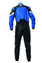 Omp Combinaison de course karting KS-3X ART FIA 8877-2022 Noir / Bleu Taille 46