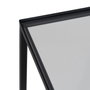 BigBuy Home Étagère Noir Verre Fer 110 x 26 x 74 cm