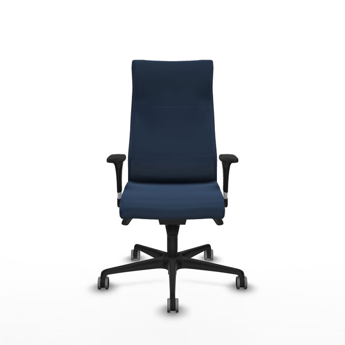 Piqueras Y Crespo Fauteuil Albacete, Mécanisme Sincro, Bleu marine, Similicuir Piqueras Y Crespo Fauteuil Albacete, Mécanisme Sincro, Bleu marine, Similicuir